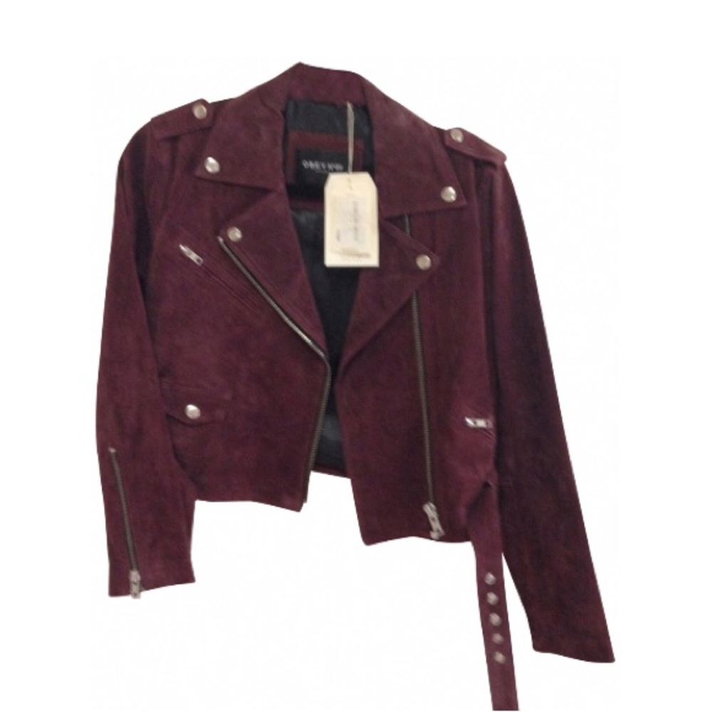 Obey No 89 leather jacket